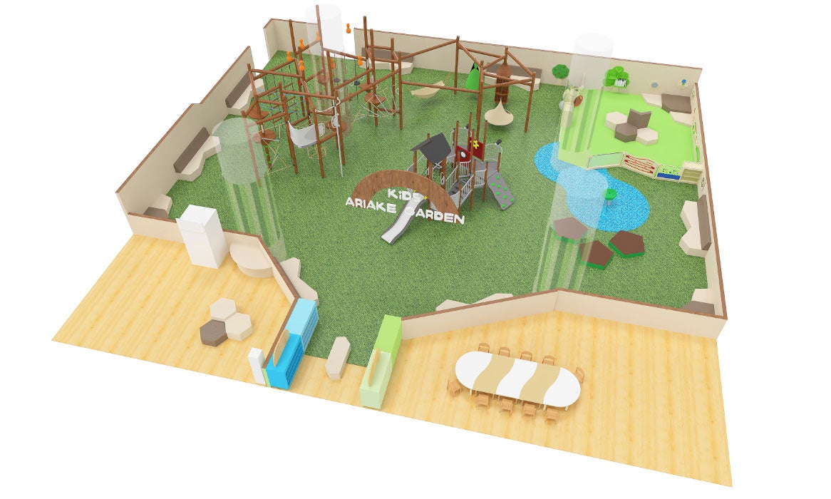 リニューアル後のキッズ有明ガーデンイメージ