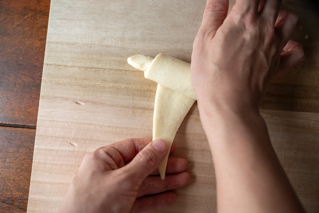 生地から作るから簡単