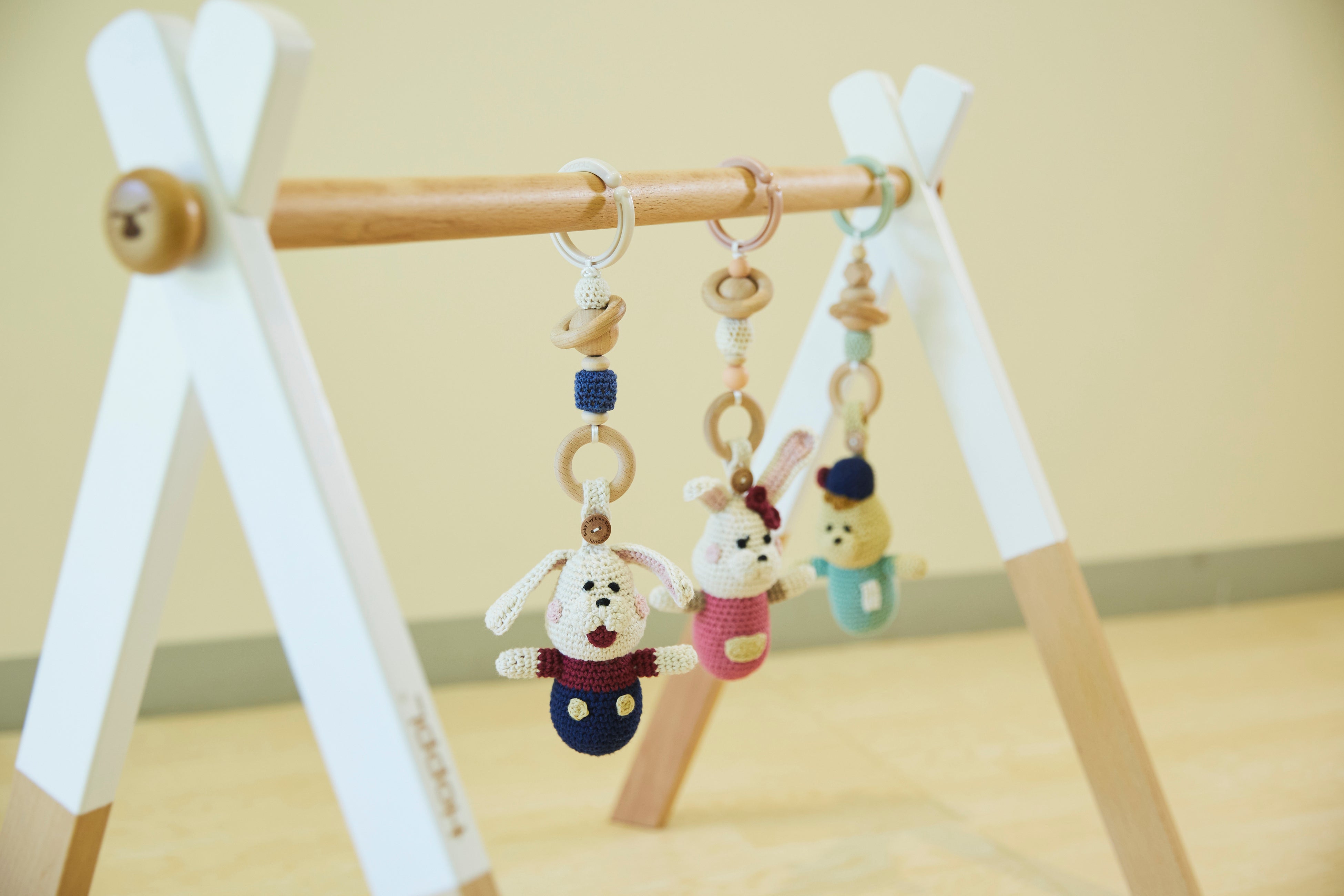 取り外し可能な編みぐるみ