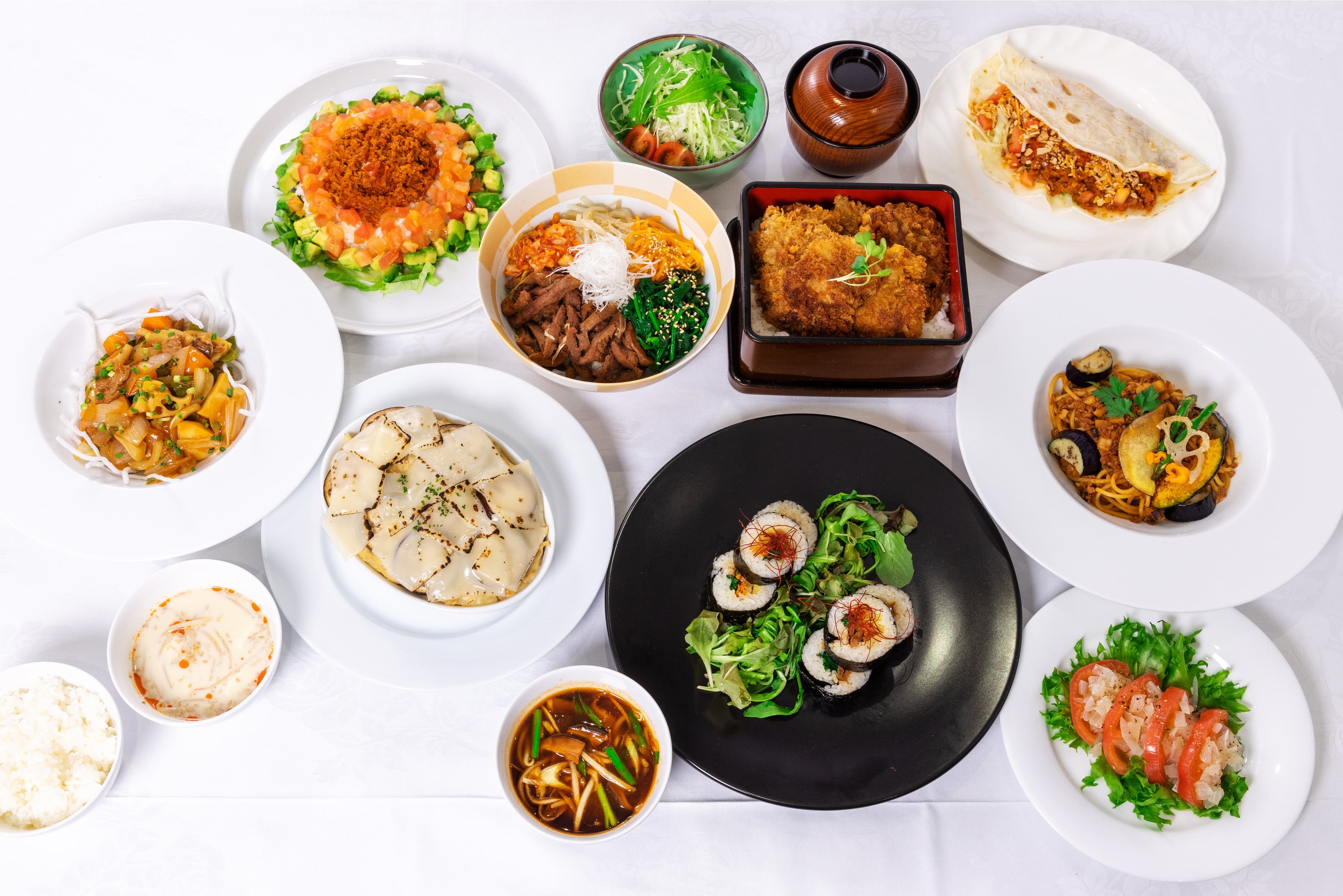 調理学生たちが作った料理