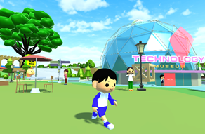 バーチャル空間イメージ