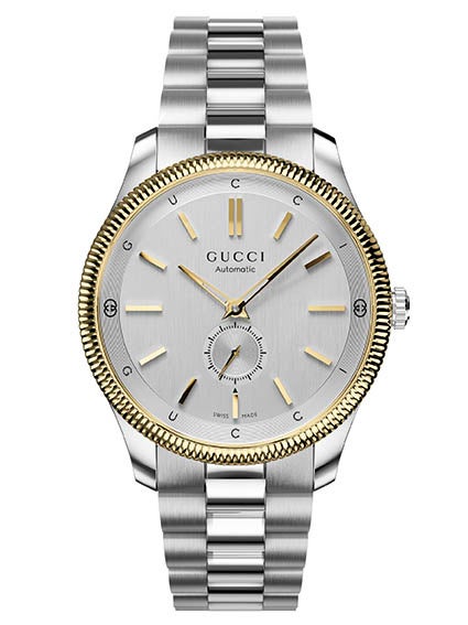 美品】GUCCI グッチ Gタイムレス GGアップルプリント 腕時計