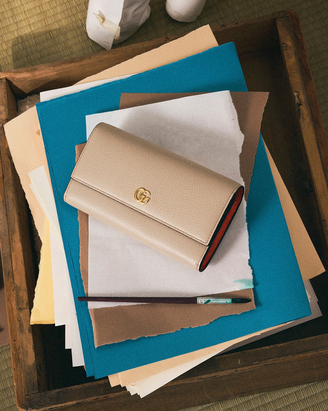 ✨スプリングセール⤵️✨グッチ✨新品　ブルー　GG柄✨ GUCCI グッチ GGスプリーム 花柄 ショルダー ハンドバッグ ミニ