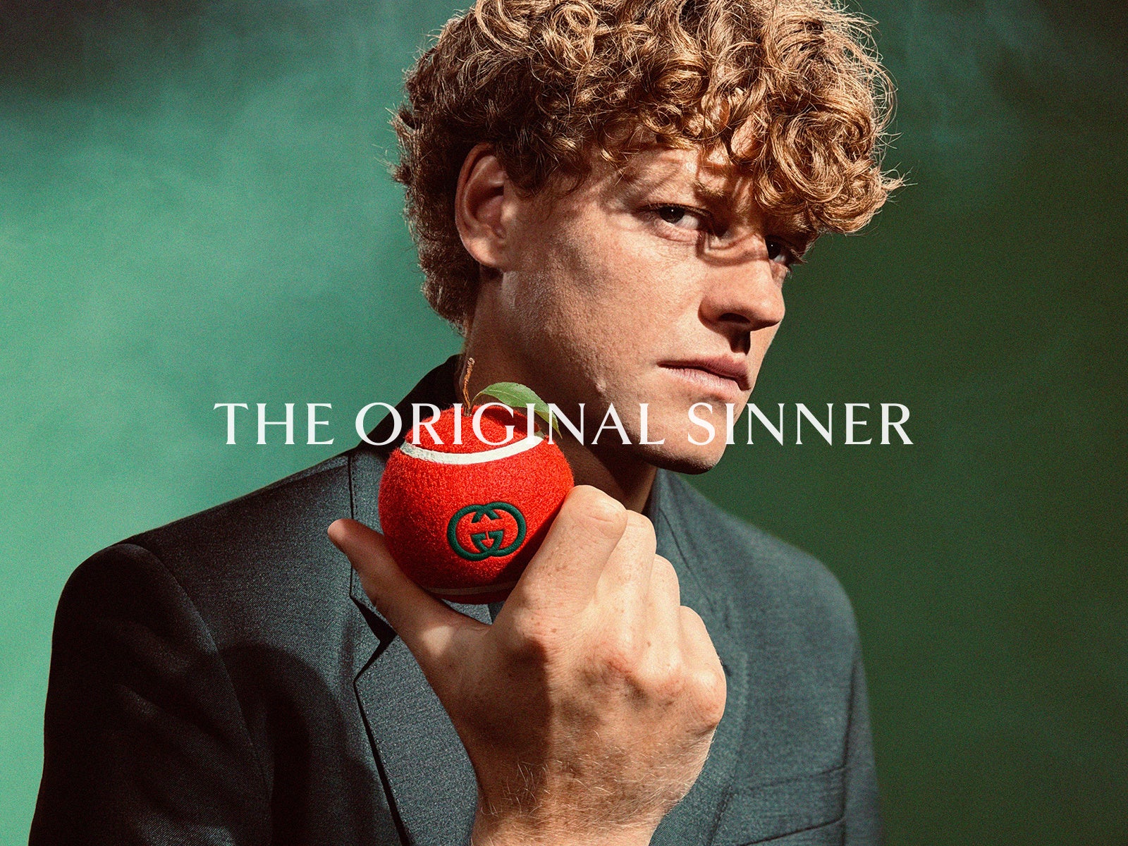 グッチ、ヤニック・シナーを起用したキャンペーン「The Original Sinner」を発表