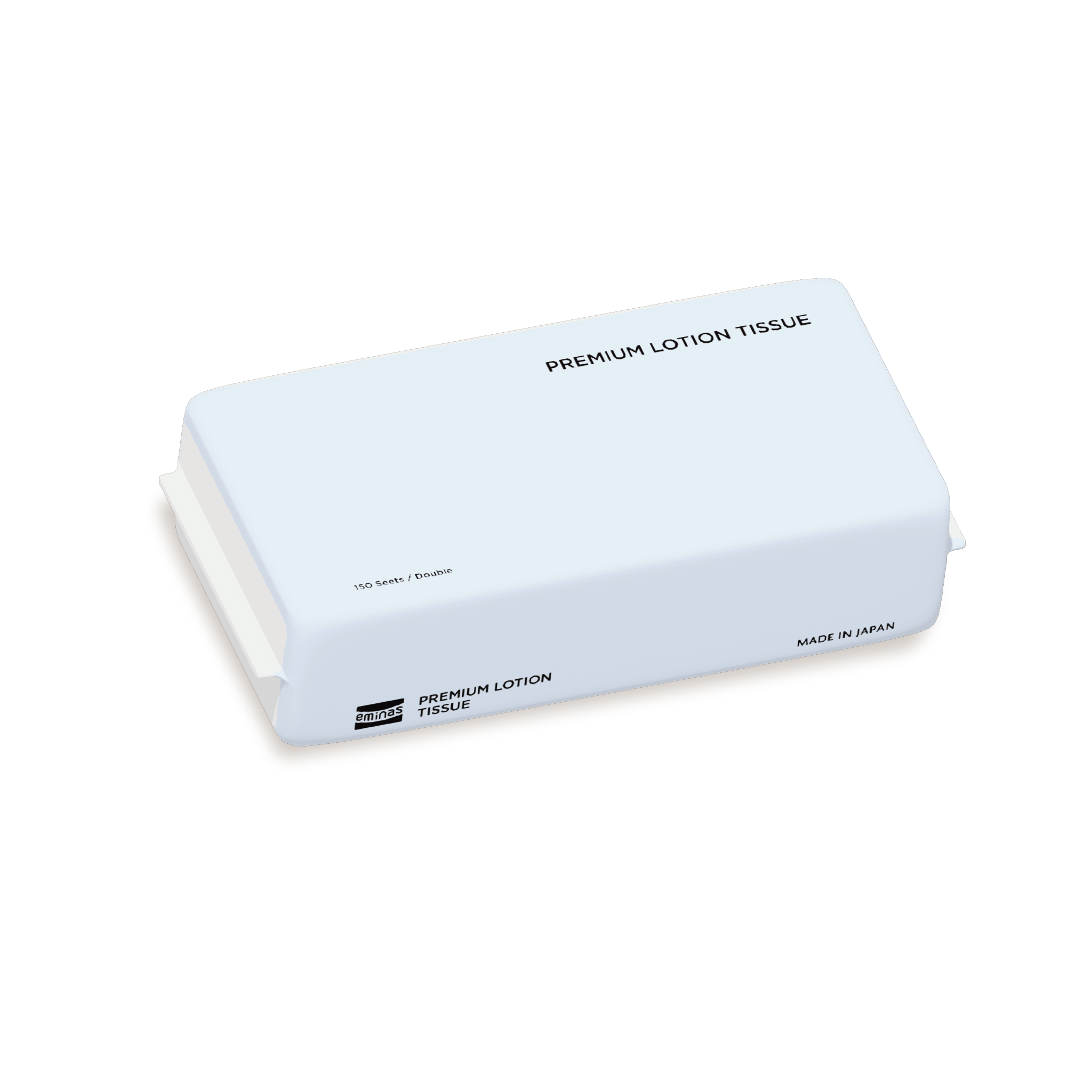 eminasプレミアムローションティシュ　ブルーパッケージ