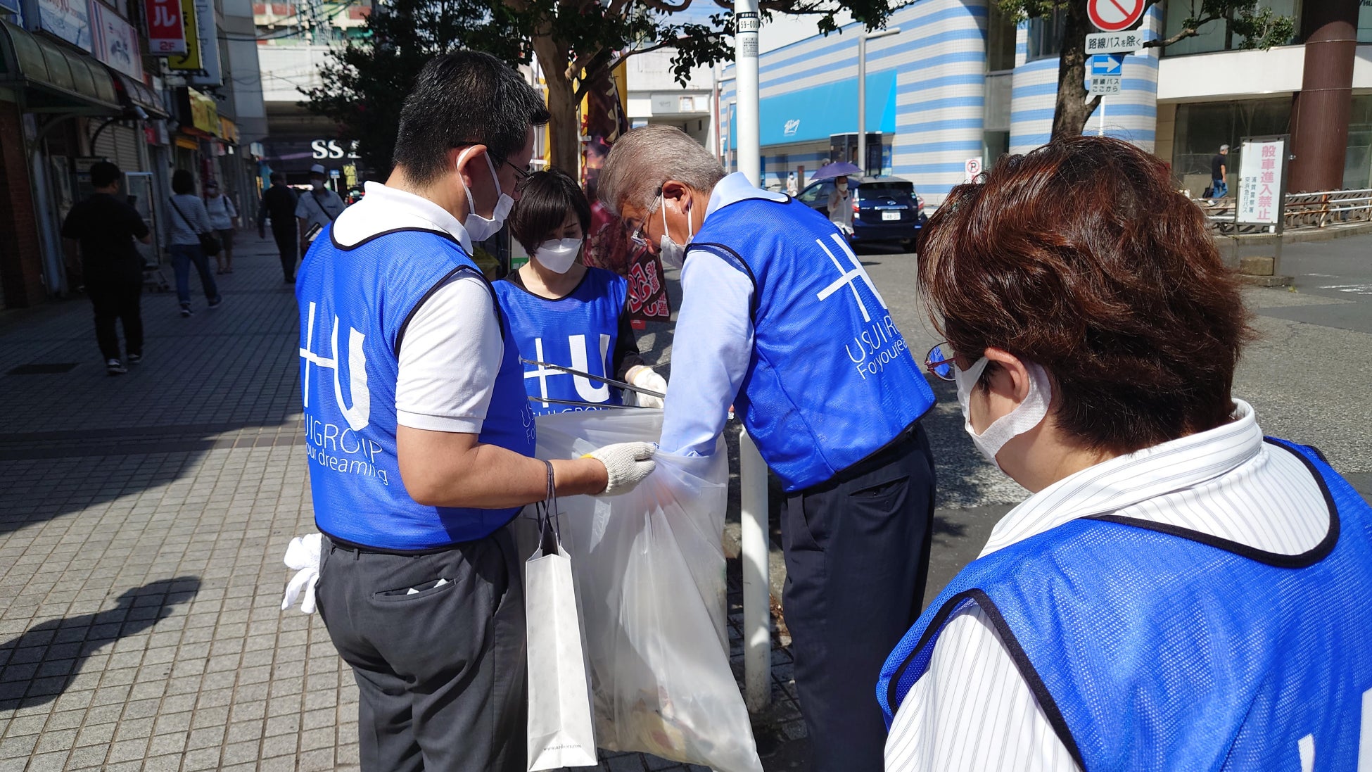 9月16日 横須賀市「京急久里浜駅周辺清掃活動」