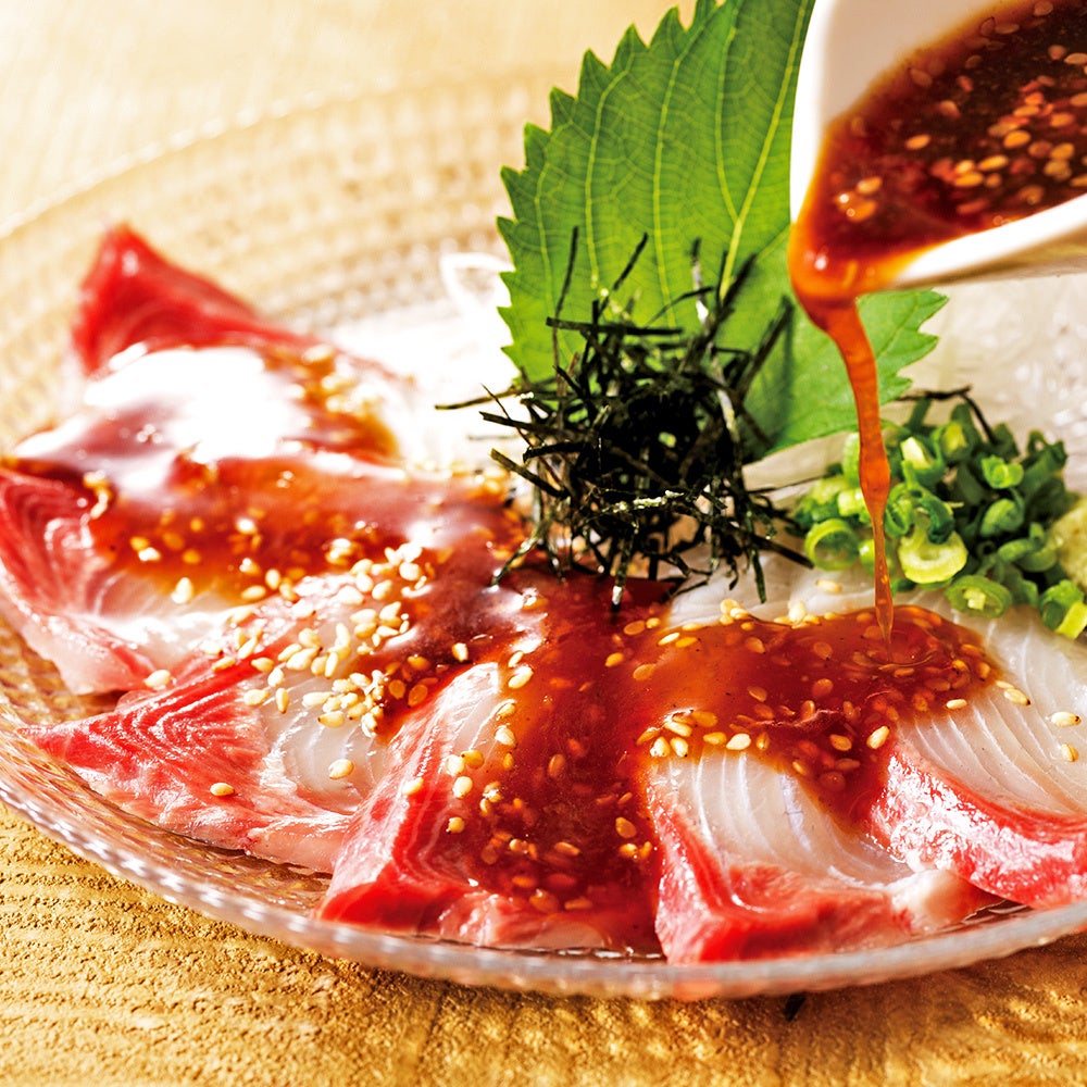 黒糖ヒラマサのごまだれ_寄り