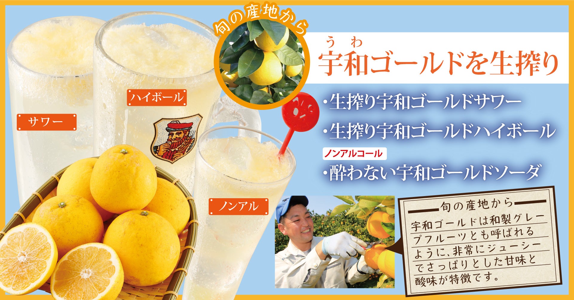 宇和ゴールドドリンク