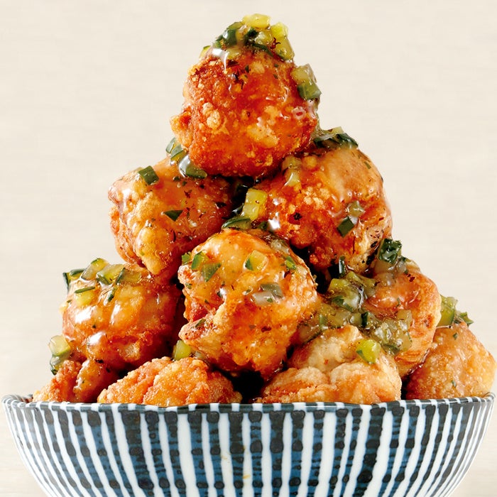 夏野菜ソース山盛り