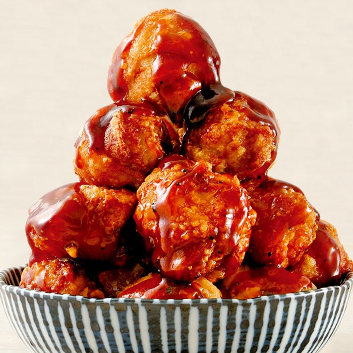 黒酸辣ソースからあげ