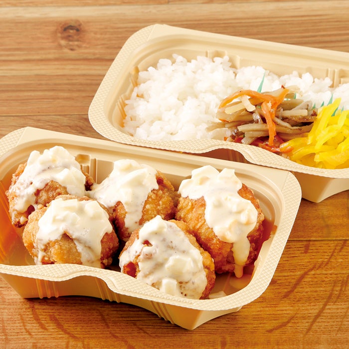 玉子と6種チーズソースからあげ弁当_5個
