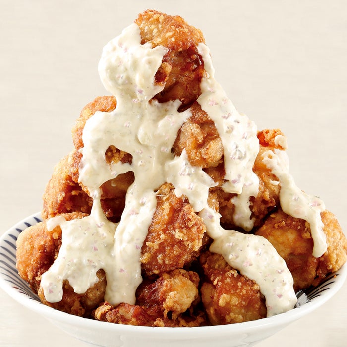 しば漬けタルタルからあげ