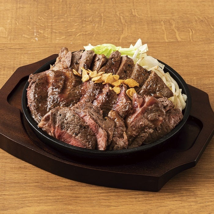 4000円コース牛肩ロースステーキ