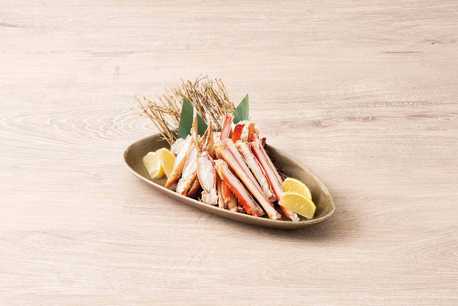 5000円コース茹で本ズワイガニ