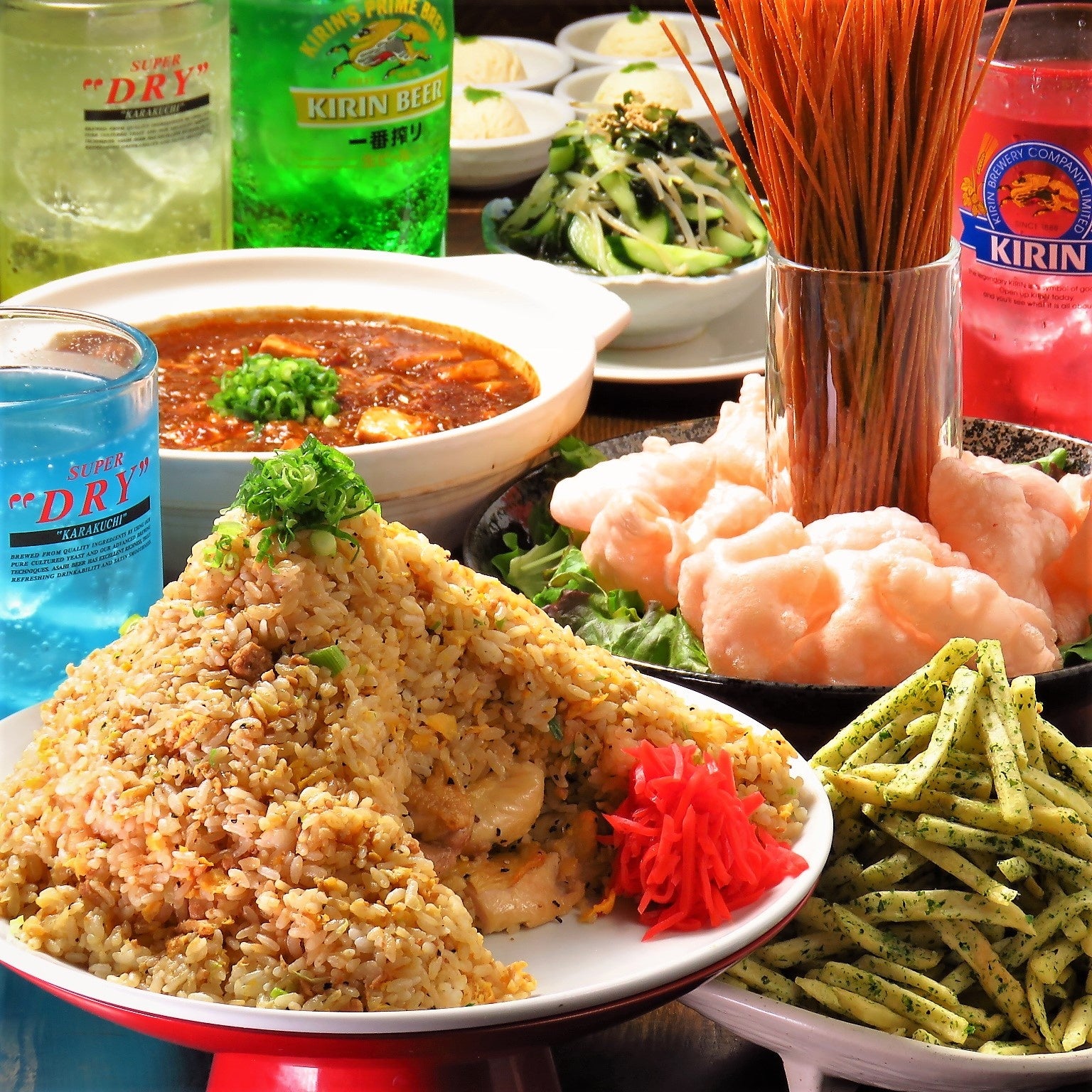 ギガ盛りギガドリンク飲み放題コース