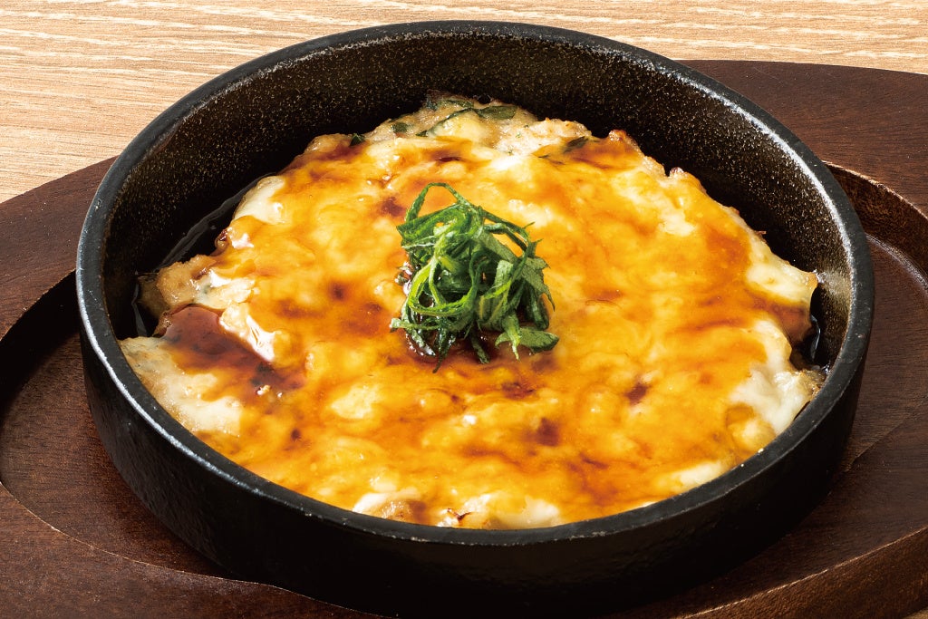 ［上州しゃも］チーズつくねの鉄板焼き