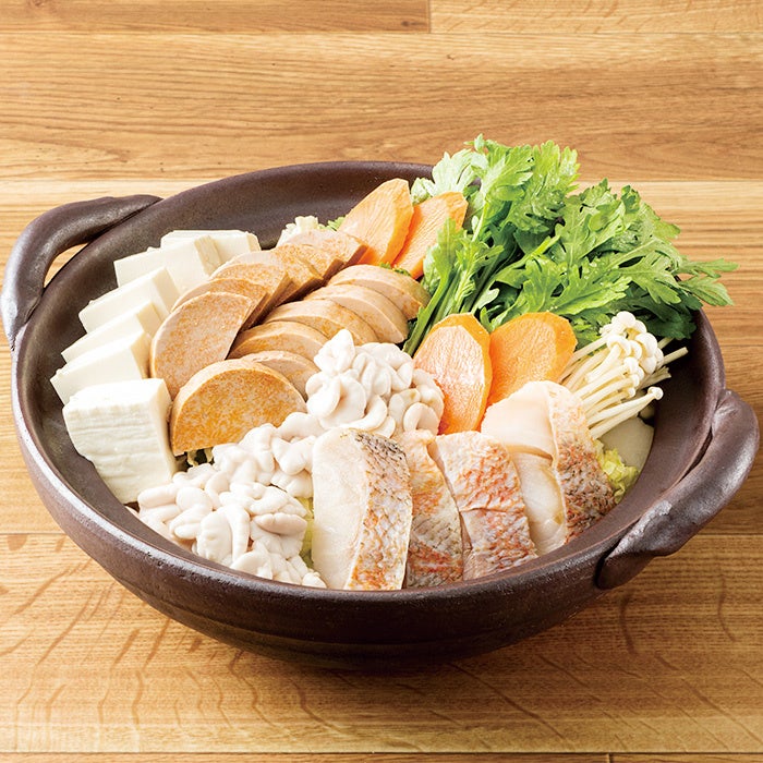 生白子とあん肝の海鮮鍋