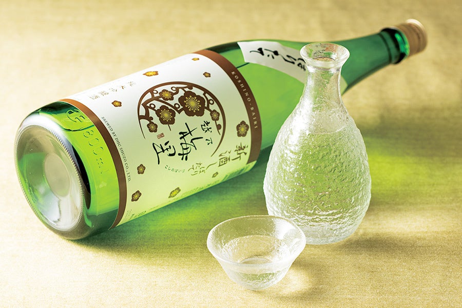 DHC酒造 越乃梅里 新酒しぼりたて 純米吟醸