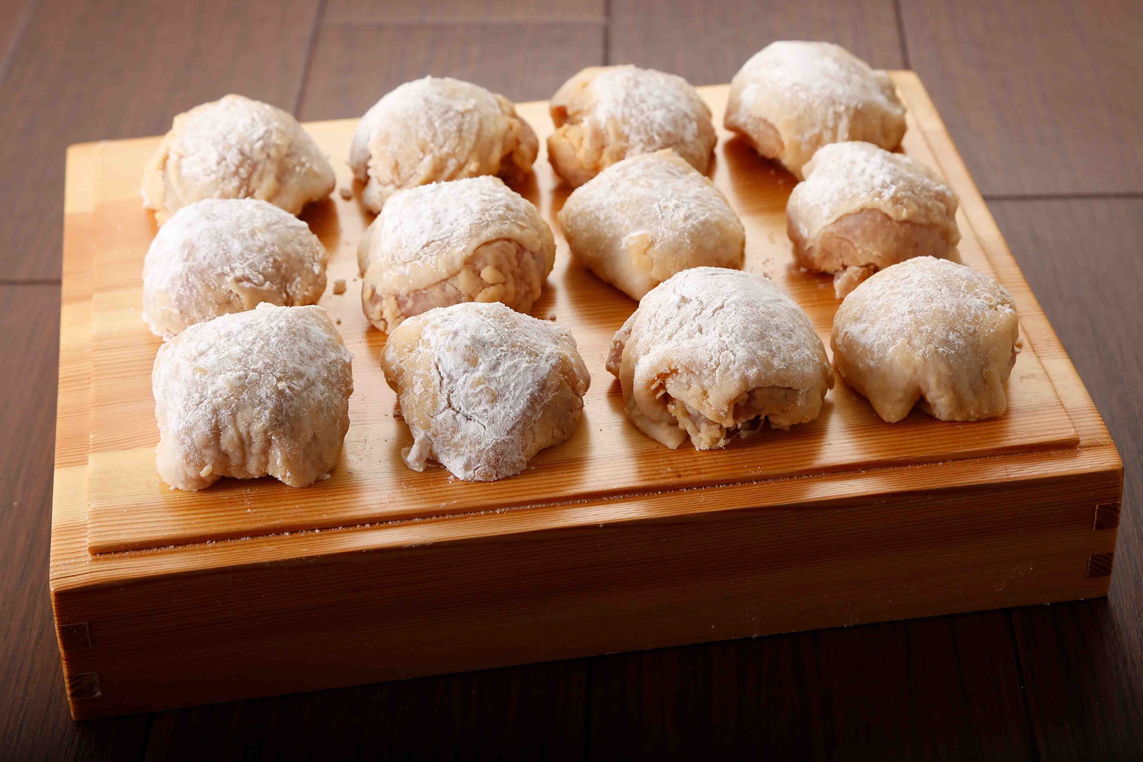 ひとつひとつ手作業で