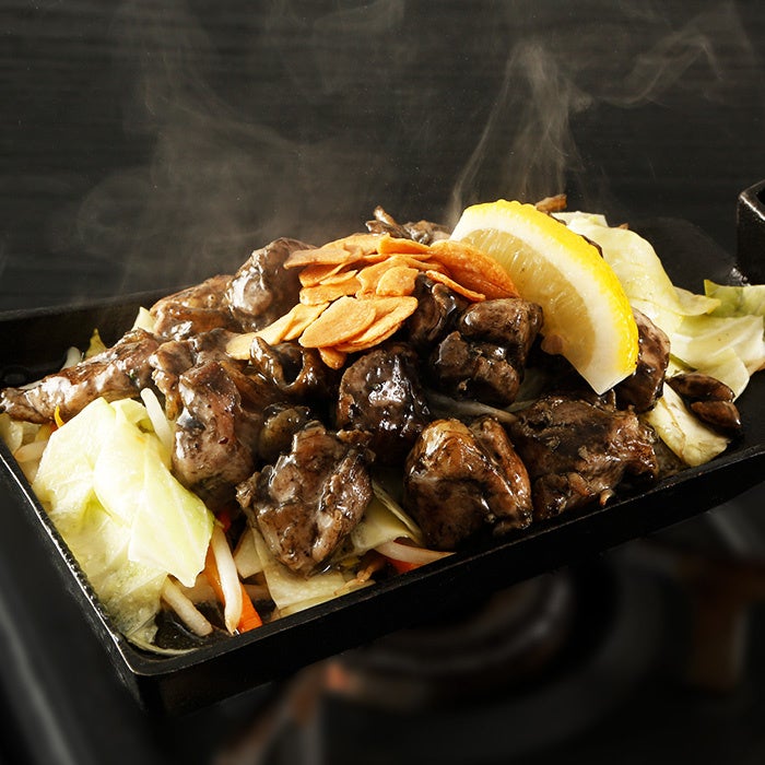 地鶏の炭火焼き