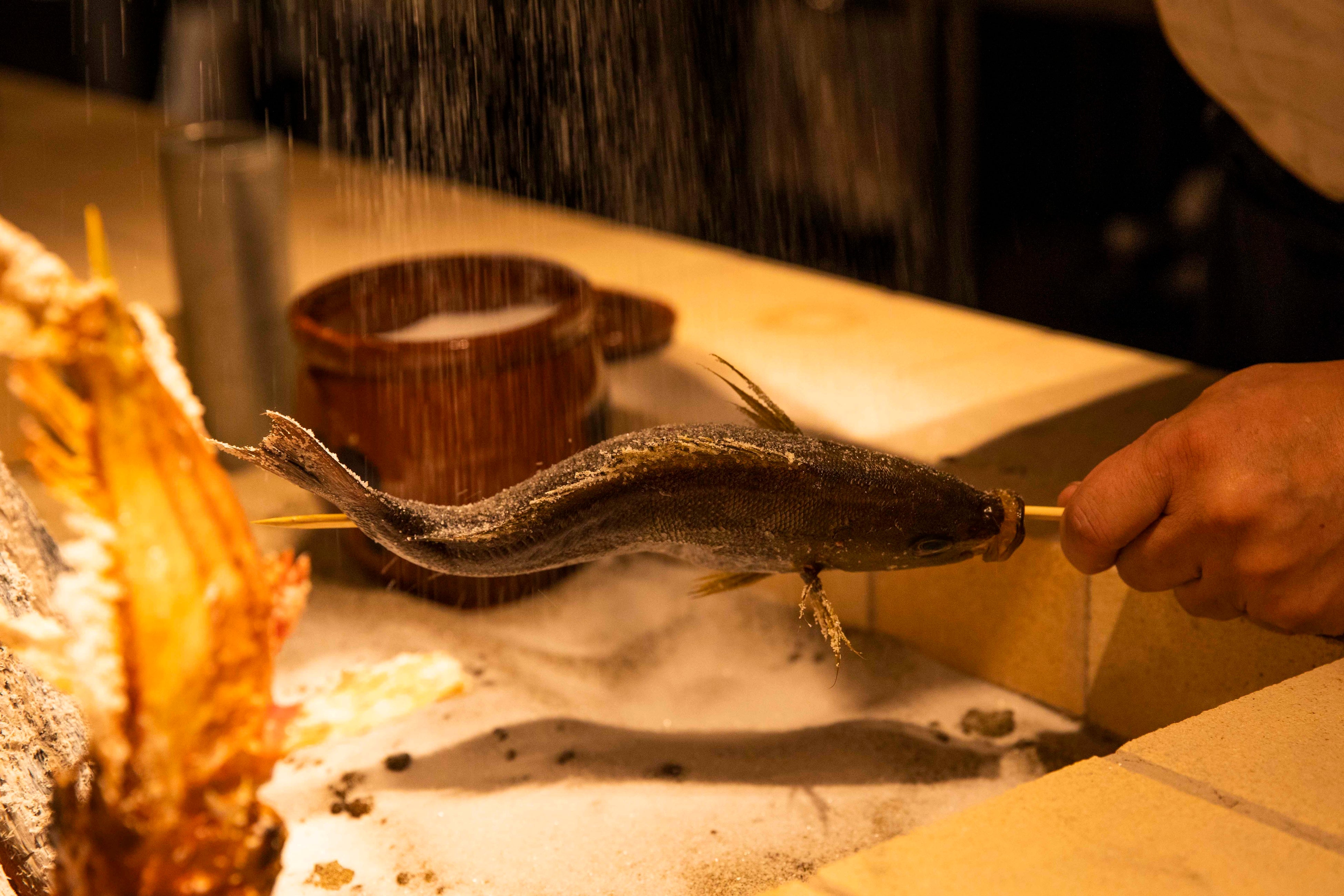 塩振りにも注目