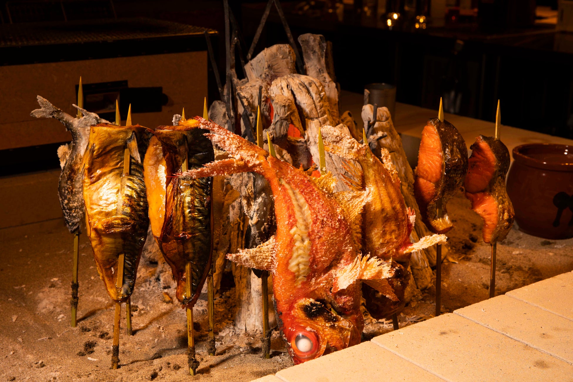 原始焼き 一押しは「とろさば明太焼き」