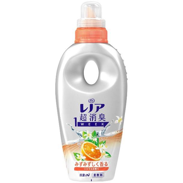 「レノア超消臭 1WEEK みずみずしく香るシトラスの香り」