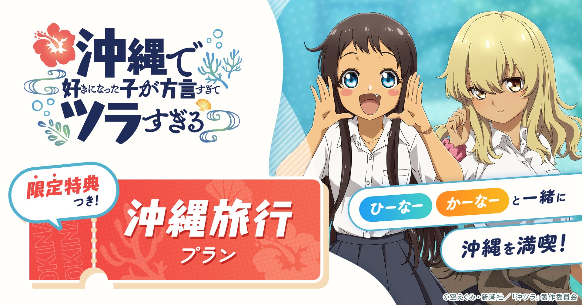 TVアニメ「沖縄で好きになった子が方言すぎてツラすぎる」限定グッズ TVアニメ「沖縄で好きになった子が方言すぎてツラすぎる」限定グッズ