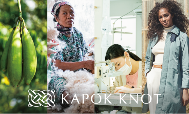 KAPOK KNOT アニマルフリー コート フードコート-Unisex