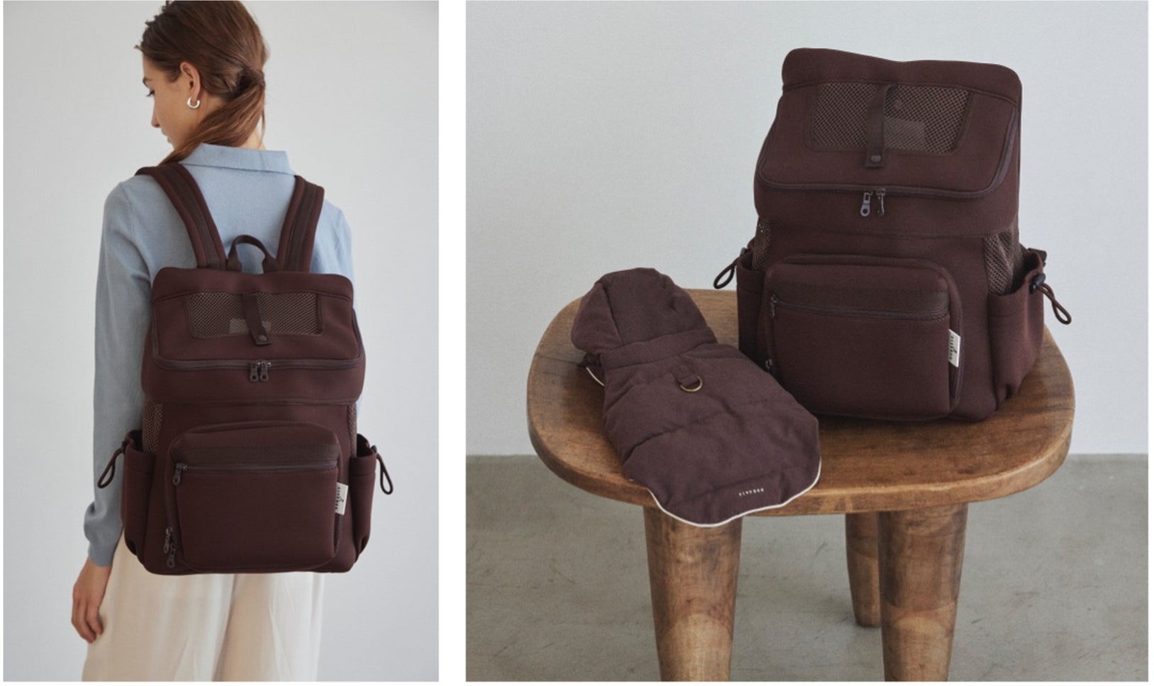 citydog ネオプレーンバックパックキャリー ブラウンRサイズ 【公式通販】 citydog ネオプレーンバックパックキャリー ブラウンRサイズ 【公式通販】