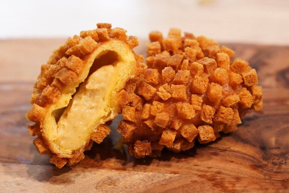 ザックザクリームパン