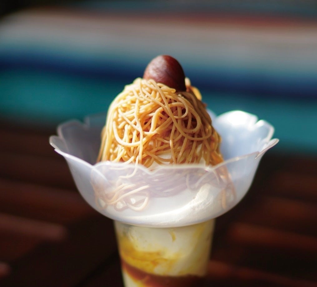 生搾りモンブラン 食べ歩き用