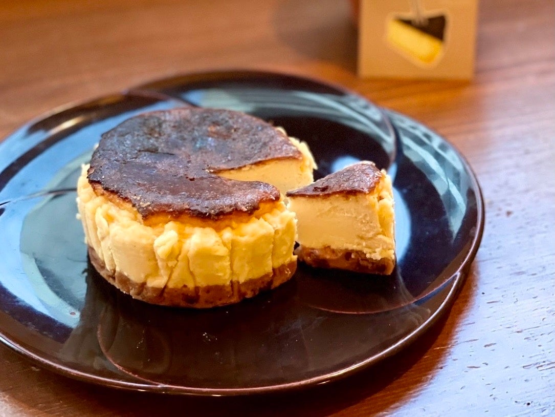 バスクあんチーズケーキ