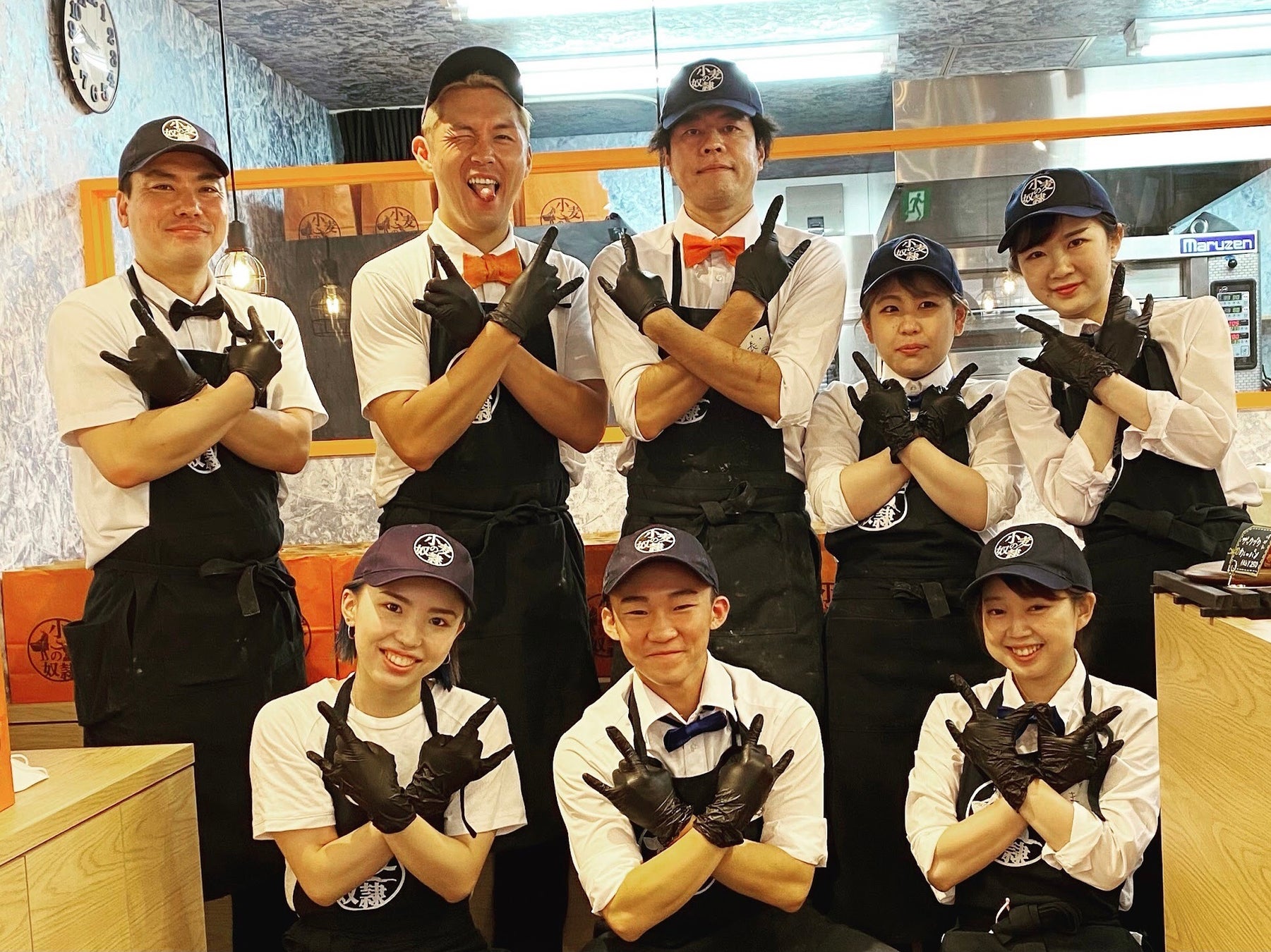 代表 橋本と大阪南森店奴隷クルー