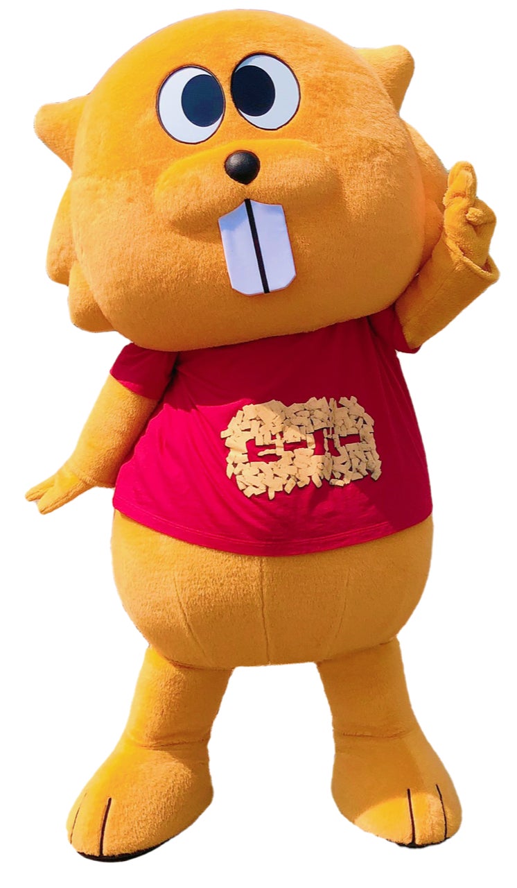 マスコットキャラクター「ビーバー」