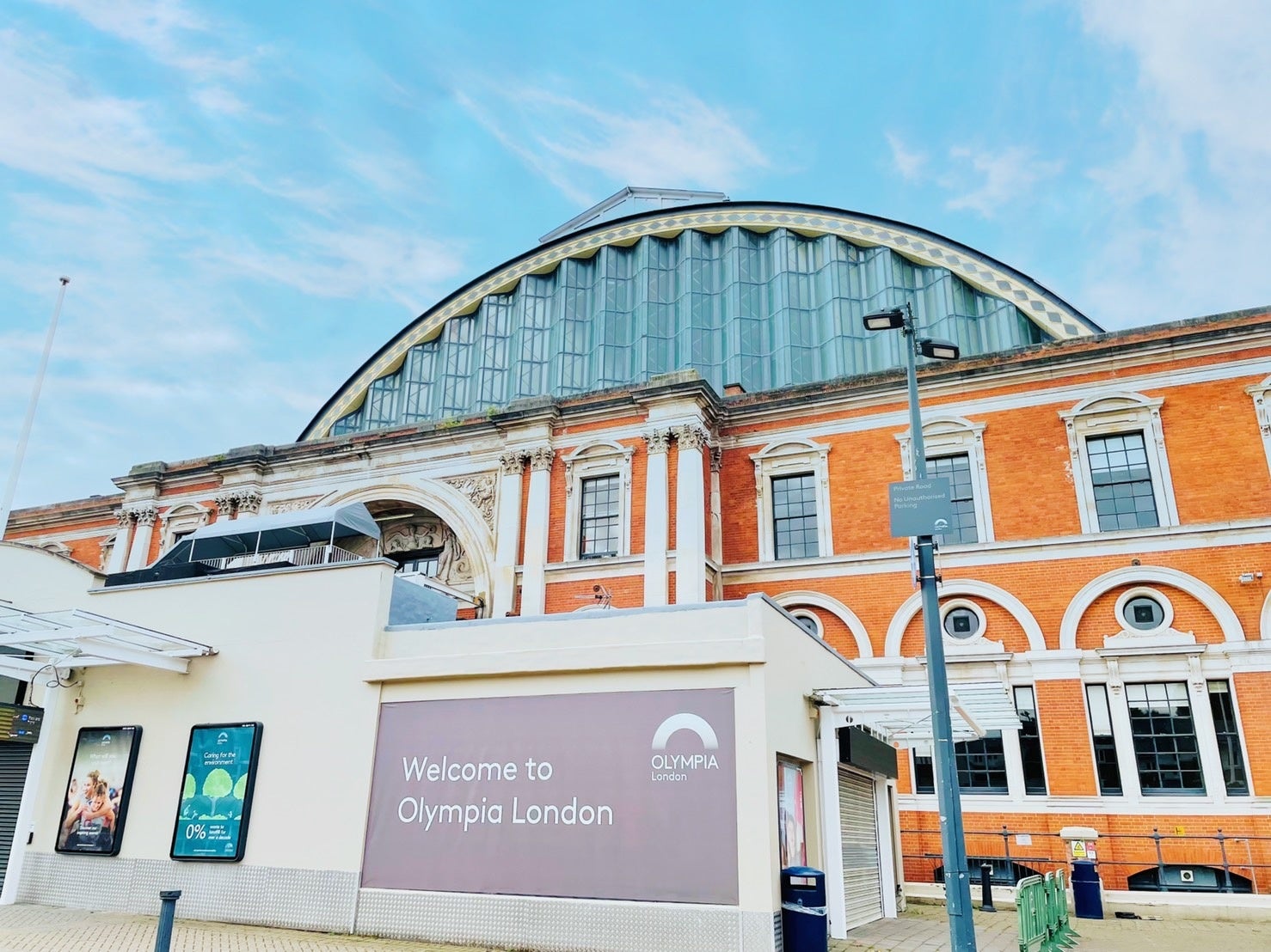 The British&International Franchise Exhibition会場