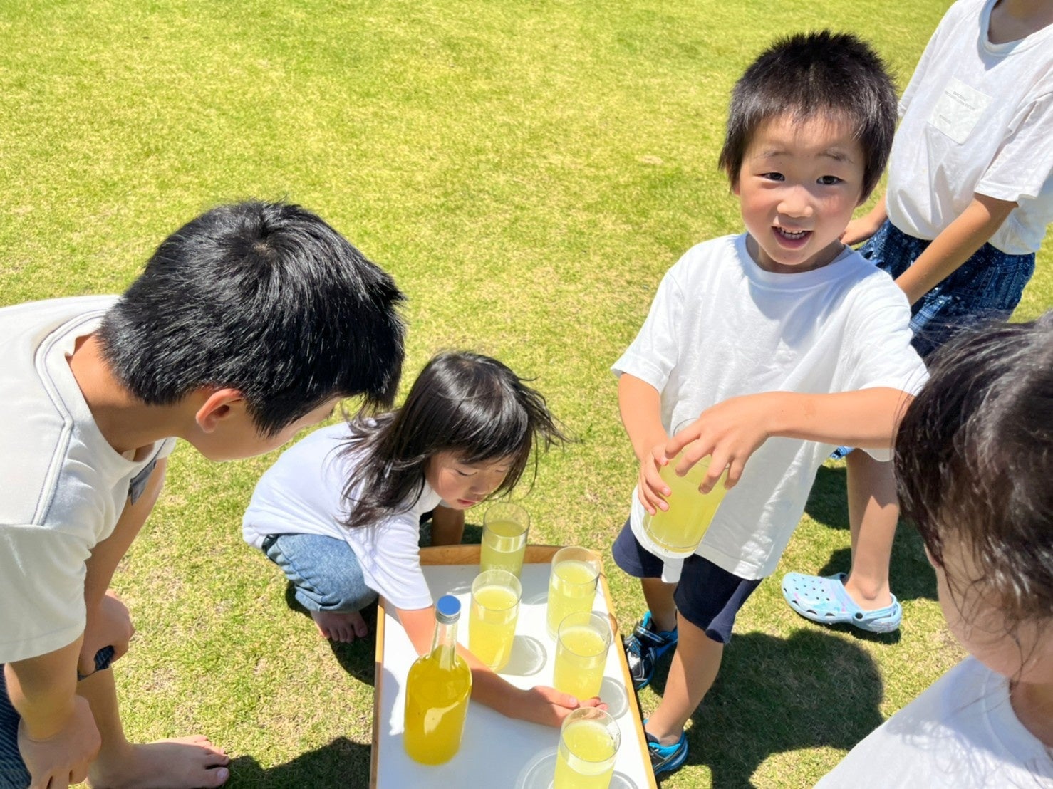 【キッズレモネードスタンド】キットを提供