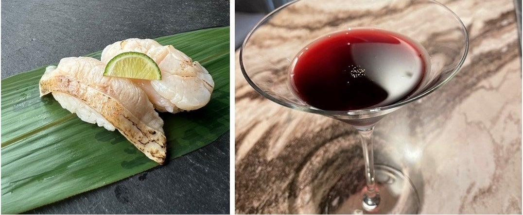 コラボレーションメニュー （左）輝らり （右）TSB