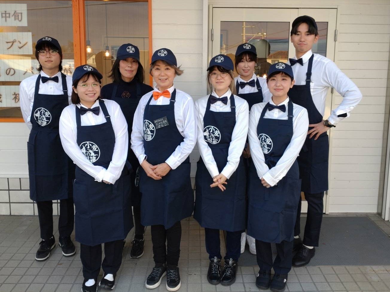 2023年1月にオープンした小麦の奴隷 都城鷹尾店 クルー