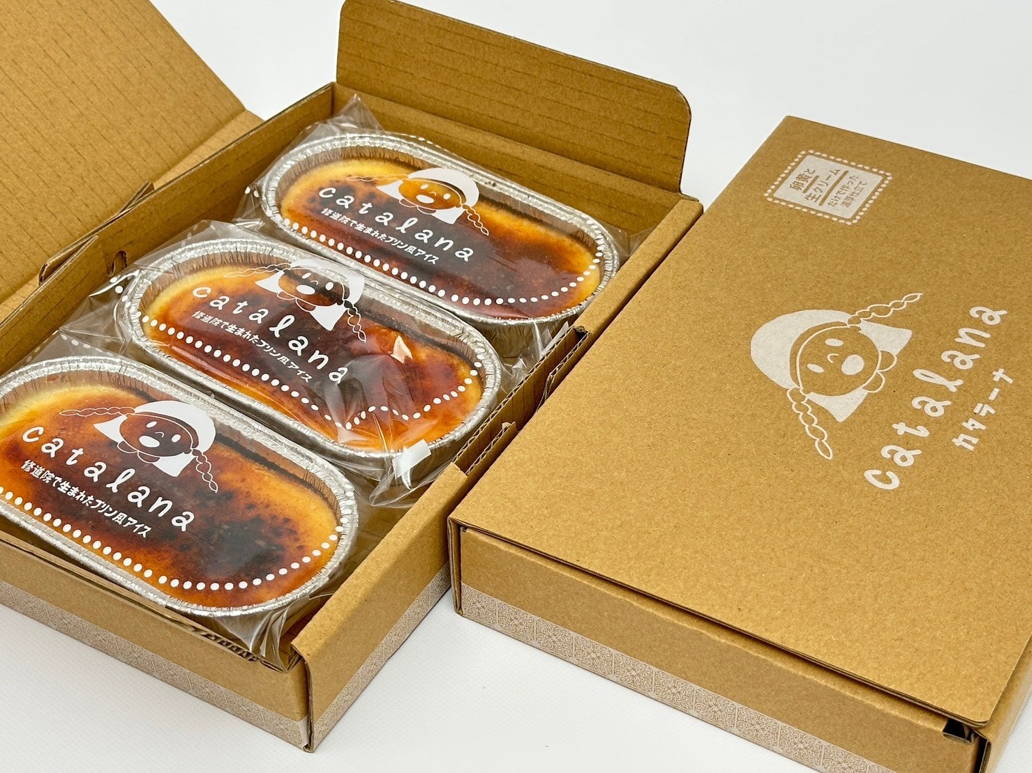 可愛いデザインのパッケージは贈り物にもピッタリ