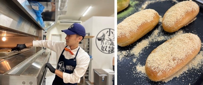 （左）四日市店 店長イクマ（右）白玉三兄弟