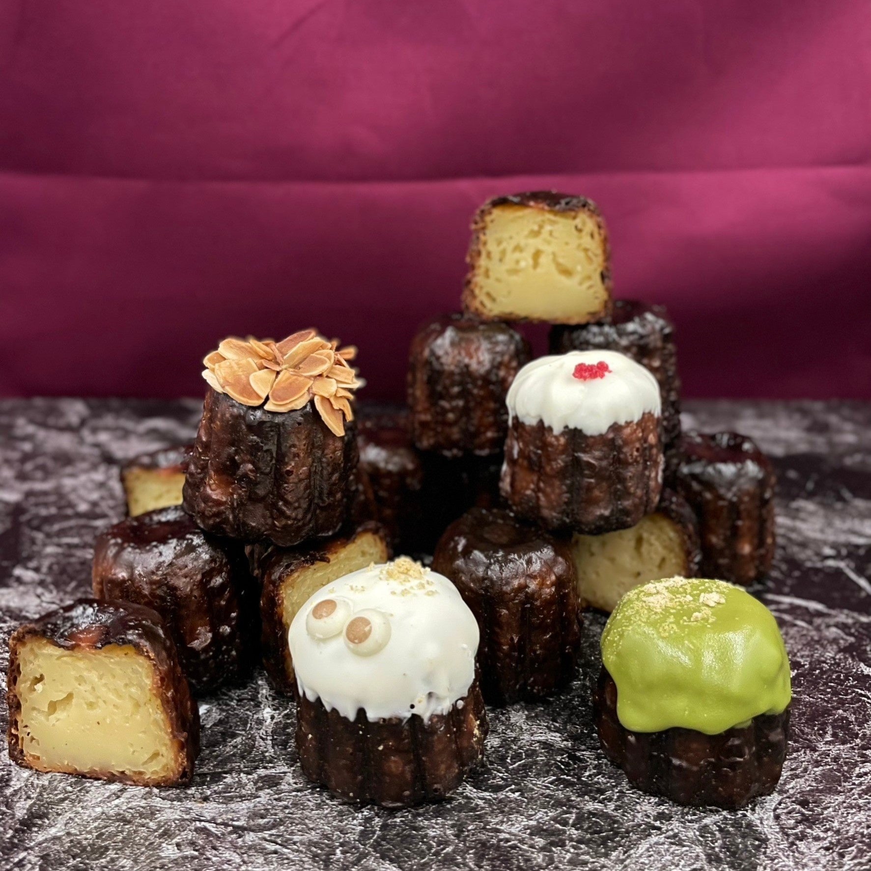 チャーミングな見た目のカヌレ