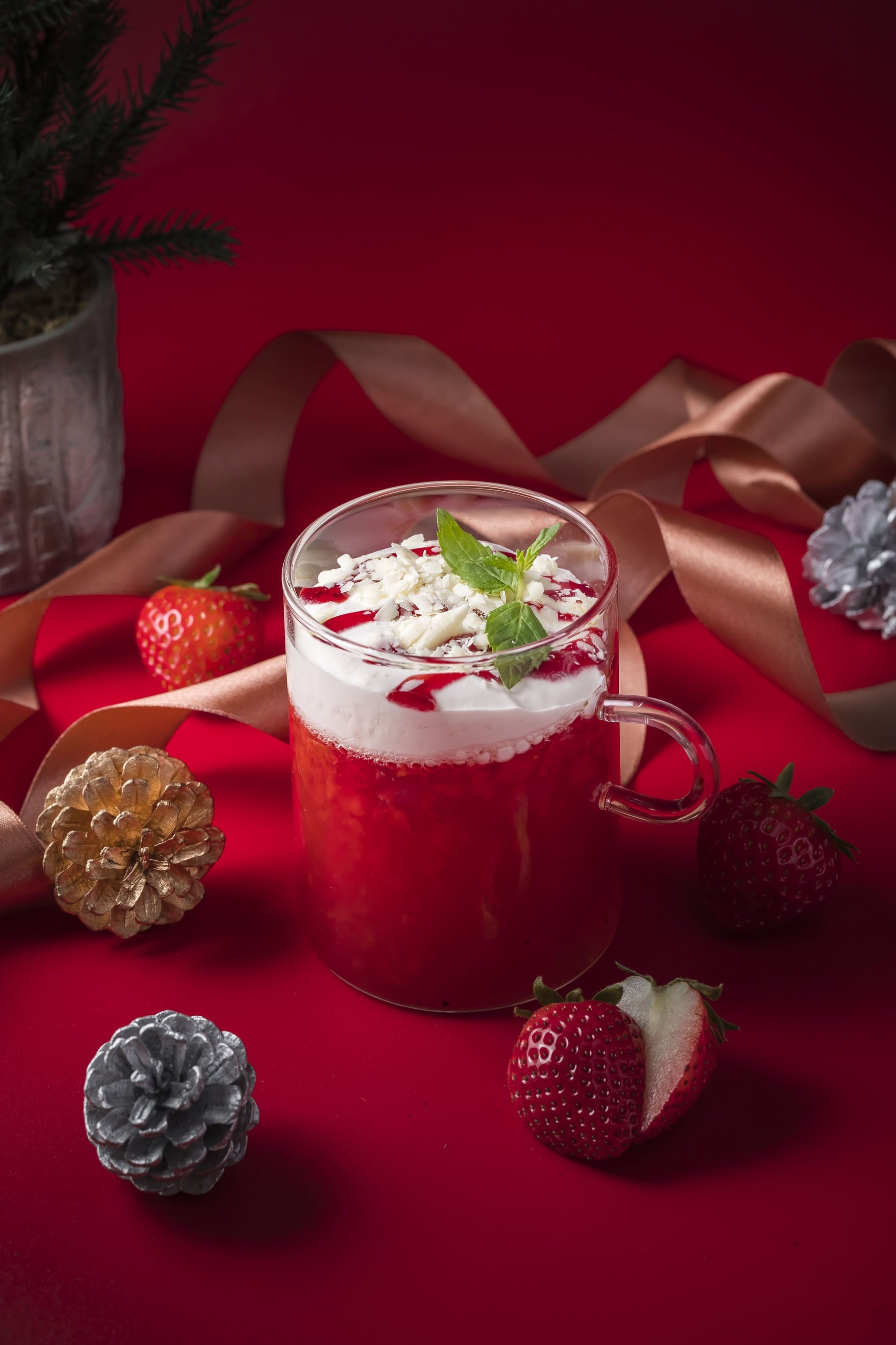 ベリーメリーホットレモネード