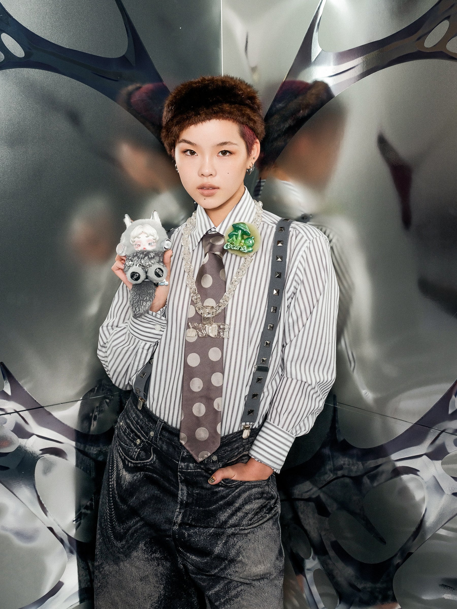 SKULLPANDAとの日本限定コラボアイテム発売を記念し、渋谷TSUTAYAの