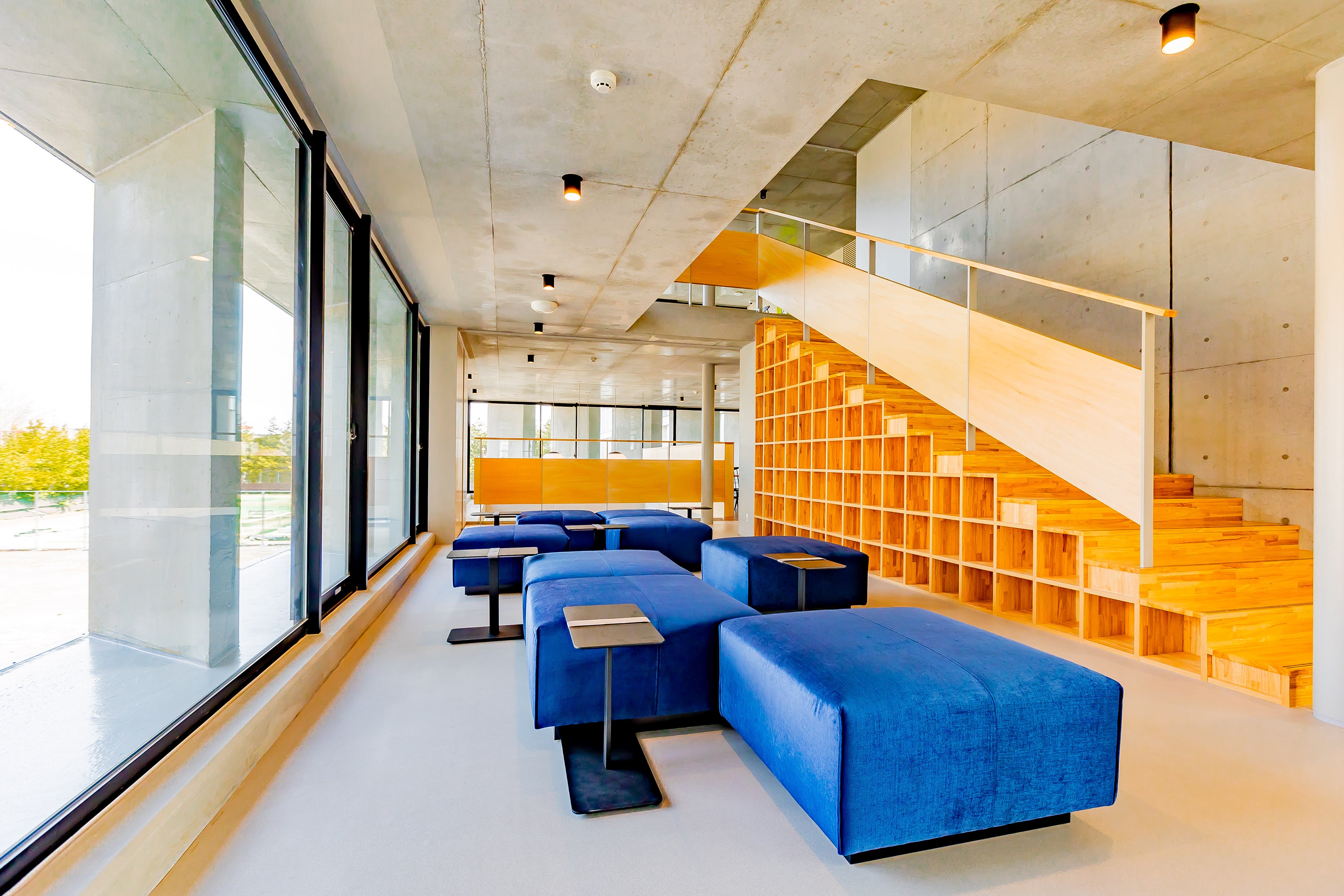 ギャラリー（寮生が自由に交流できるスペース）