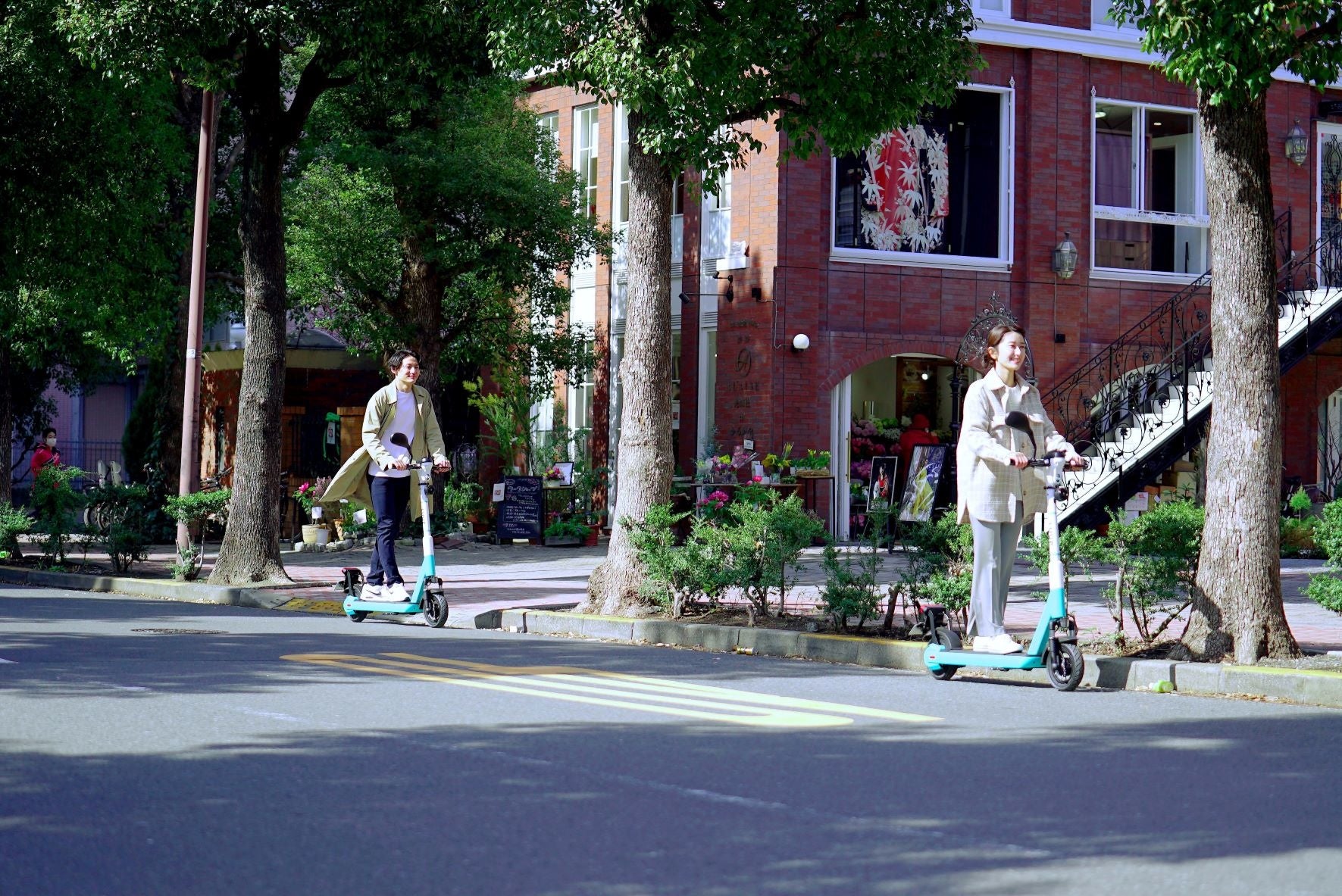 キックボードに乗って、颯爽と天王洲を駆け巡ろう！