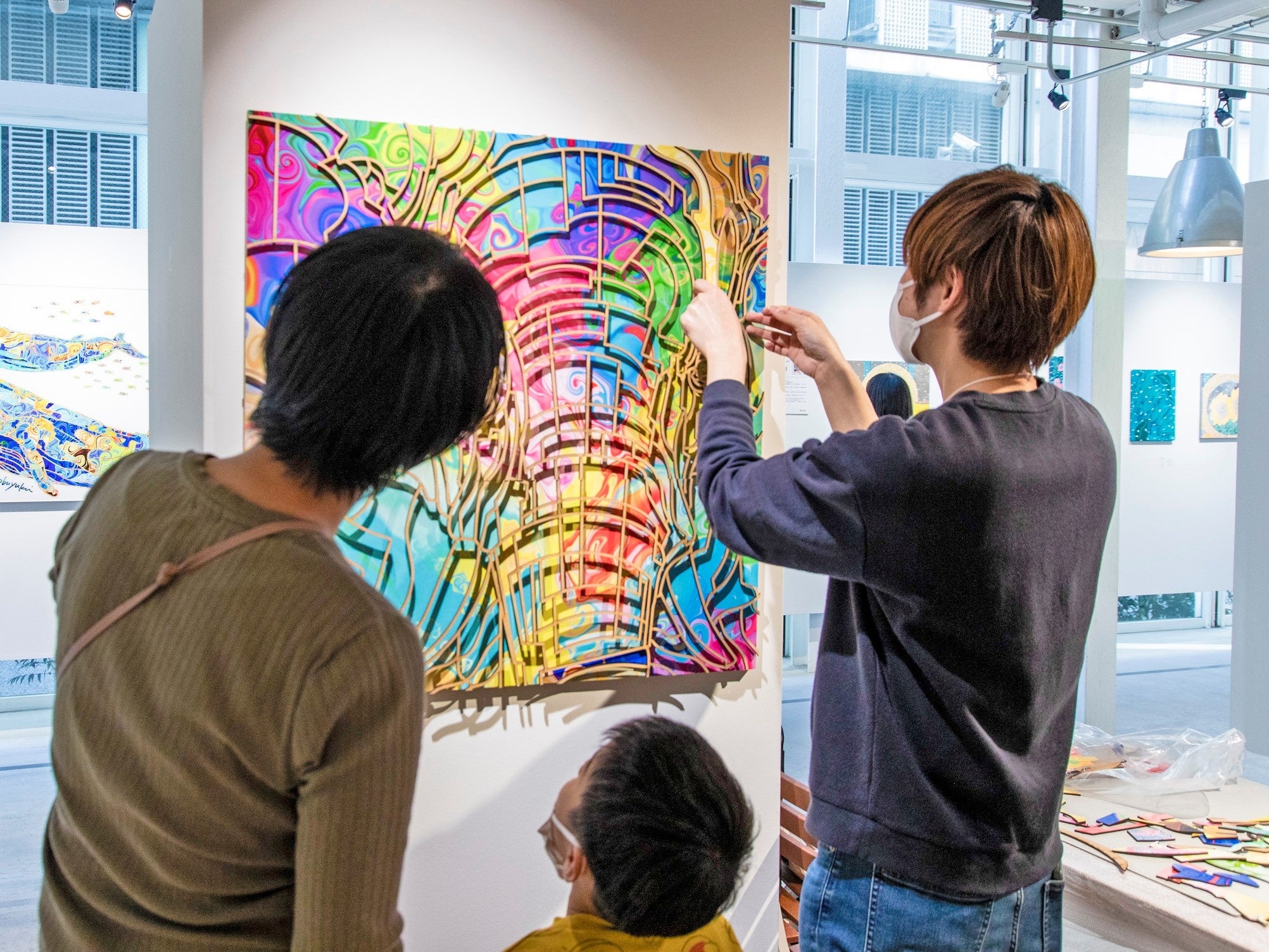 アートに触れて、楽しもう！