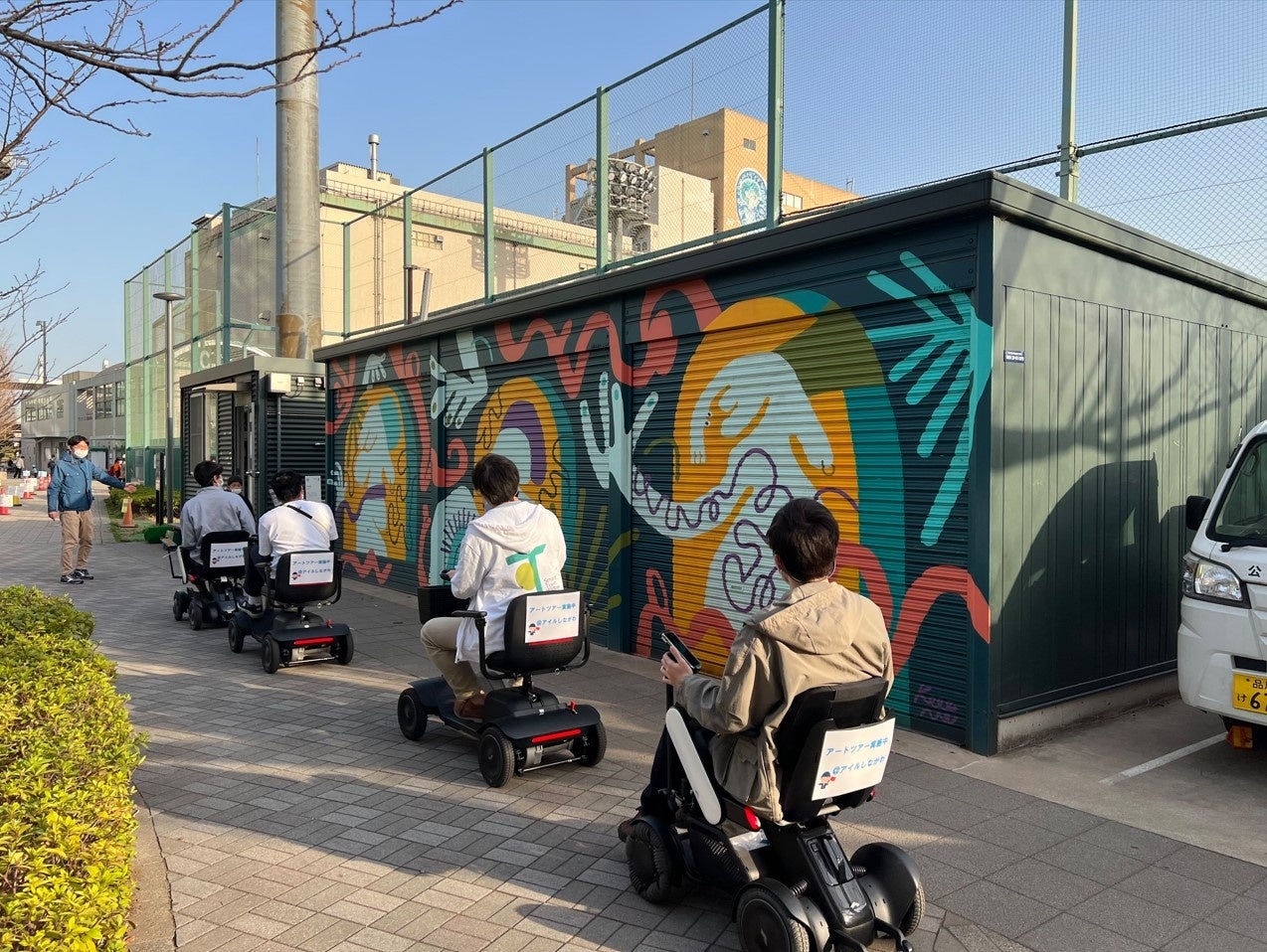 天王洲アート散策を楽しめる2つのコースをご用意しております。