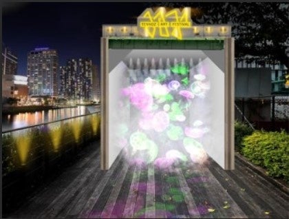 Tennoz Immersive Gateが皆さんをお出迎えします！