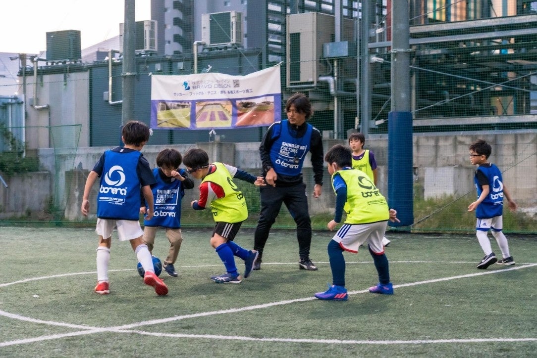サッカー教室や今までにない新しいサッカー、4v4 U-10も開催！